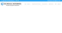 Desktop Screenshot of ecamedical.com
